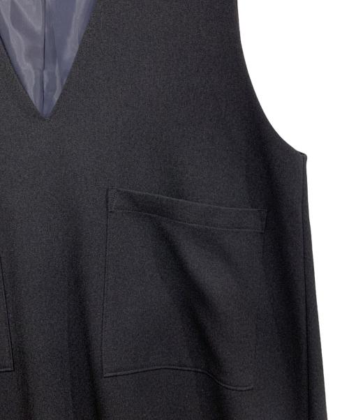 O wau no（O WAU NO）o wau no (O WAU NO) ノースリーブ・キャミソールワンピース ブラック サイズ:RLの古着・服飾アイテム