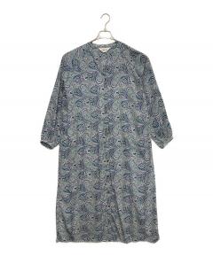 中古・古着通販】SOEJU (ソージュ) バンドカラーシャツワンピース