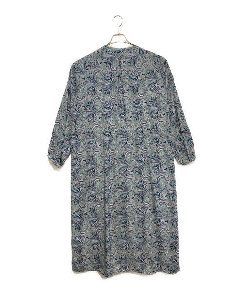 SOEJU（ソージュ）SOEJU (ソージュ) 長袖ワンピース ブルーの古着・服飾アイテム