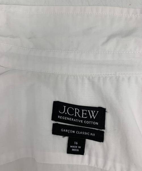 J.CREW（ジェイクルー）J.CREW (ジェイクルー) 長袖シャツ ホワイト サイズ:16の古着・服飾アイテム