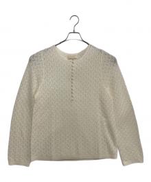 LA MAILLE SEZANE（ラ マイユ セザンヌ）の古着「薄手ニット」｜ホワイト