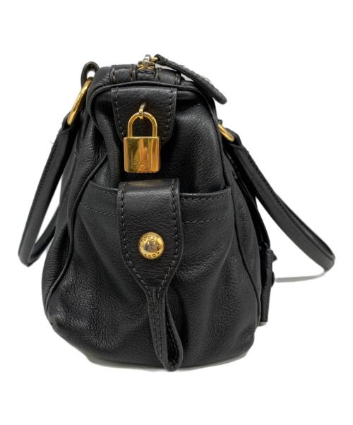 TOD'S（トッズ）TOD'S (トッズ) ミニボストンバッグ ブラックの古着・服飾アイテム