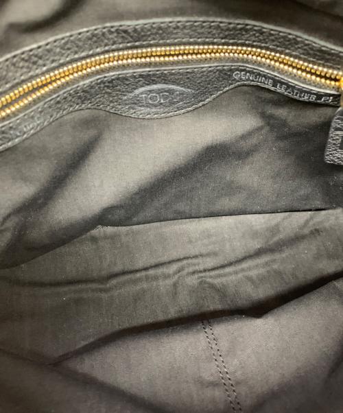 TOD'S（トッズ）TOD'S (トッズ) ミニボストンバッグ ブラックの古着・服飾アイテム