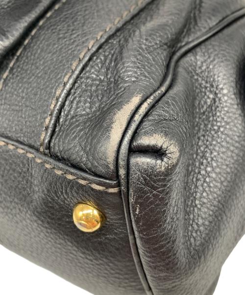 TOD'S（トッズ）TOD'S (トッズ) ミニボストンバッグ ブラックの古着・服飾アイテム
