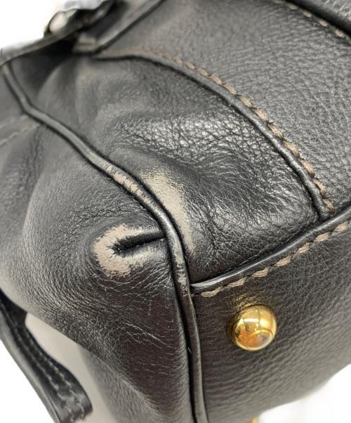 TOD'S（トッズ）TOD'S (トッズ) ミニボストンバッグ ブラックの古着・服飾アイテム