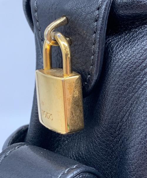 TOD'S（トッズ）TOD'S (トッズ) ミニボストンバッグ ブラックの古着・服飾アイテム