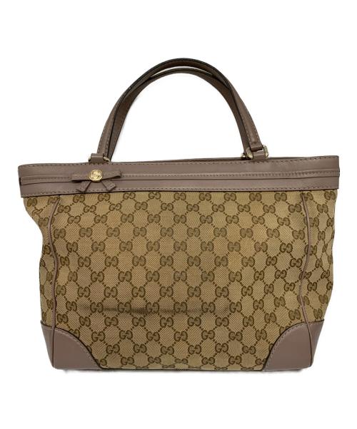 GUCCI（グッチ）GUCCI (グッチ) トートバッグ ベージュの古着・服飾アイテム