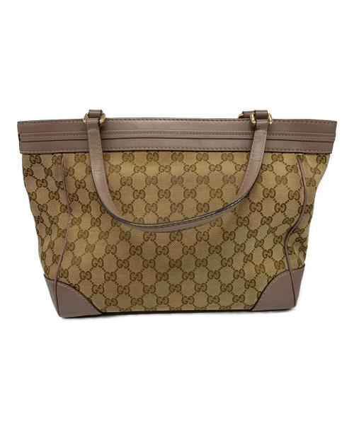 GUCCI（グッチ）GUCCI (グッチ) トートバッグ ベージュの古着・服飾アイテム