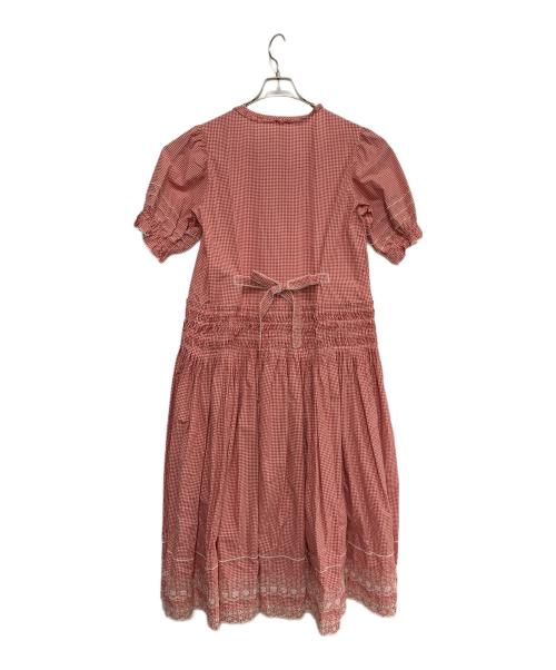 PINK HOUSE（ピンクハウス）PINK HOUSE (ピンクハウス) 半袖ワンピース レッド サイズ:不明 未使用品の古着・服飾アイテム