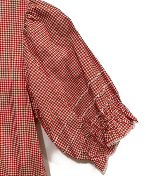 PINK HOUSE（ピンクハウス）PINK HOUSE (ピンクハウス) 半袖ワンピース レッド サイズ:不明 未使用品の古着・服飾アイテム