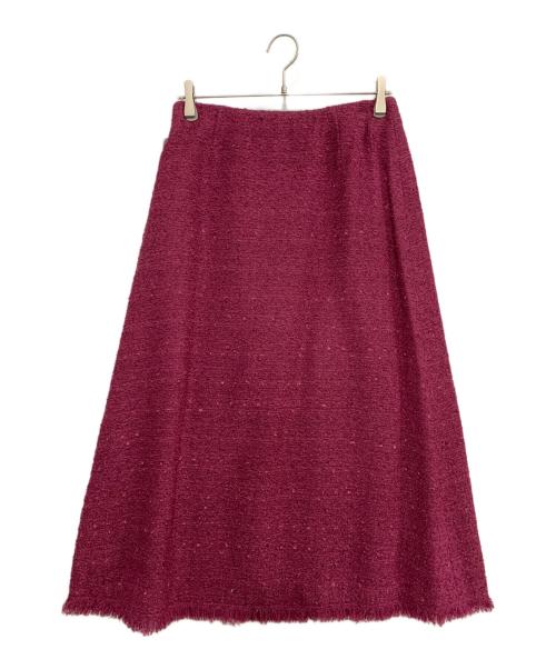 INGEBORG（インゲボルグ）INGEBORG (インゲボルグ) スカート パープル サイズ:4　11号 未使用品の古着・服飾アイテム