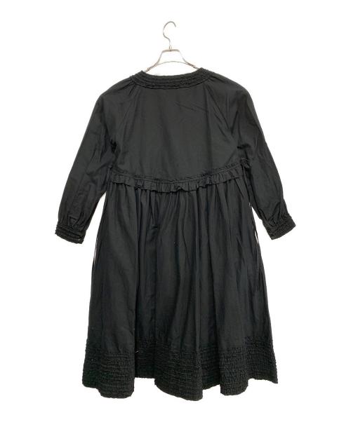 PINK HOUSE（ピンクハウス）PINK HOUSE (ピンクハウス) 長袖ワンピース ブラック サイズ:- 未使用品の古着・服飾アイテム