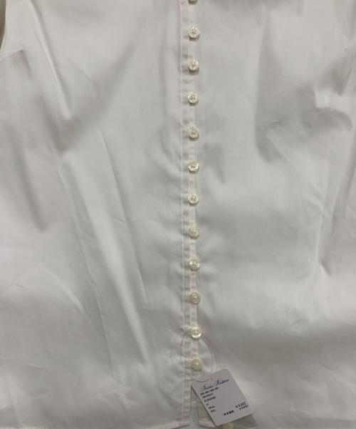 BROOKS BROTHERS Red Fleece（ブルックスブラザーズレッドフリース）Brooks Brothers Red Fleece (ブルックスブラザーズレッドフリース) 半袖ブラウス ホワイト サイズ:USA8 未使用品の古着・服飾アイテム