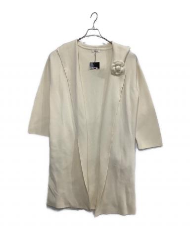 INGEBORG インゲボルグ24AW 完売品ウールフランネル ロングコート美品 中古・古着通販】INGEBORG (インゲボルグ) ウールコート ホワイト