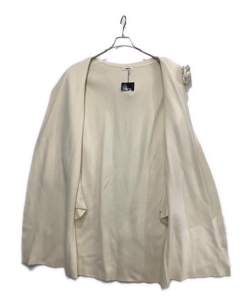 INGEBORG（インゲボルグ）INGEBORG (インゲボルグ) ウールコート ホワイト サイズ:- 未使用品の古着・服飾アイテム
