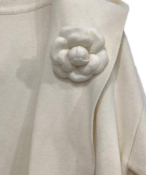 INGEBORG（インゲボルグ）INGEBORG (インゲボルグ) ウールコート ホワイト サイズ:- 未使用品の古着・服飾アイテム