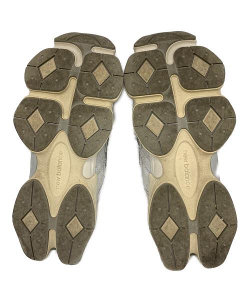 NEW BALANCE（ニューバランス）NEW BALANCE (ニューバランス) ローカットスニーカー グレー×アイボリー サイズ:27.5㎝の古着・服飾アイテム