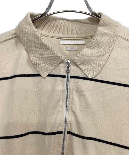 BLURHMS（ブラームス）blurhms (ブラームス) ハーフジップスウェット アイボリー サイズ:3の古着・服飾アイテム