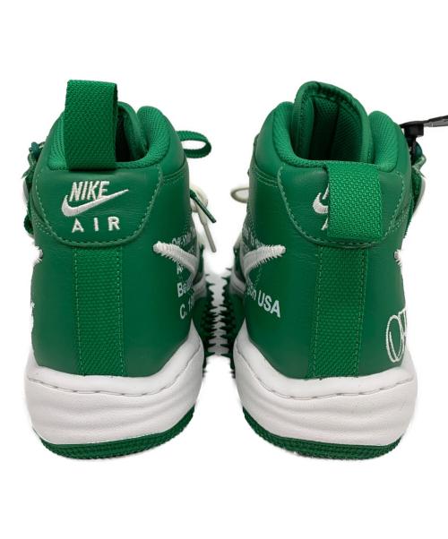 NIKE（ナイキ）NIKE (ナイキ) OFFWHITE (オフホワイト) ハイカットスニーカー グリーン サイズ:27cmの古着・服飾アイテム