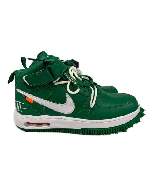 NIKE（ナイキ）NIKE (ナイキ) OFFWHITE (オフホワイト) ハイカットスニーカー グリーン サイズ:27cmの古着・服飾アイテム