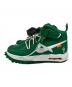 NIKE (ナイキ) OFFWHITE (オフホワイト) ハイカットスニーカー グリーン サイズ:27cm：15000円