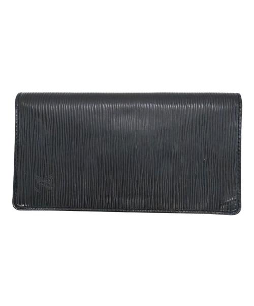 LOUIS VUITTON（ルイ ヴィトン）LOUIS VUITTON (ルイ ヴィトン) 長財布 ブラックの古着・服飾アイテム