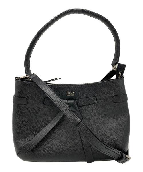 NINA RICCI（ニナリッチ）NINA RICCI (ニナリッチ) ワンショルダーバッグ ブラックの古着・服飾アイテム