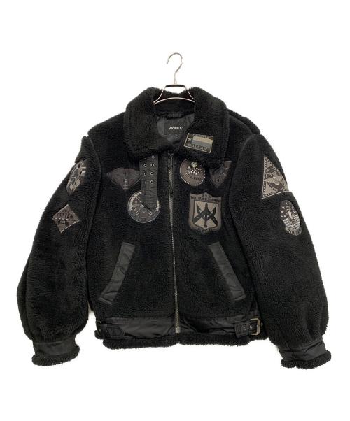 AVIREX（アヴィレックス）AVIREX (アヴィレックス) ジャケット ブラック サイズ:Lの古着・服飾アイテム