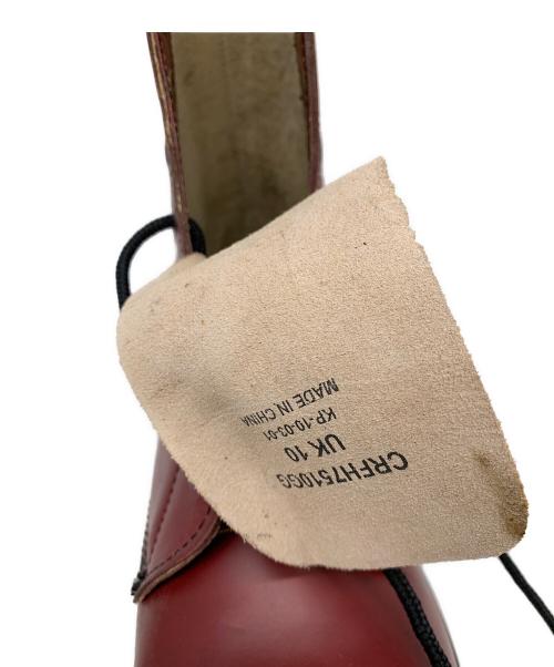 Getta Grip（ゲッタグリップ）Getta Grip (ゲッタグリップ) 10ホールブーツ レッド サイズ:UK10の古着・服飾アイテム