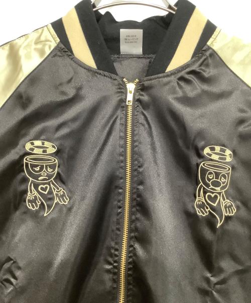 CUPHEAD（カップヘッド）CUPHEAD (カップヘッド) スカジャン ブラック サイズ:FREEの古着・服飾アイテム