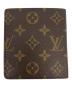 LOUIS VUITTON (ルイ ヴィトン) 2つ折り財布 ブラウン：6000円