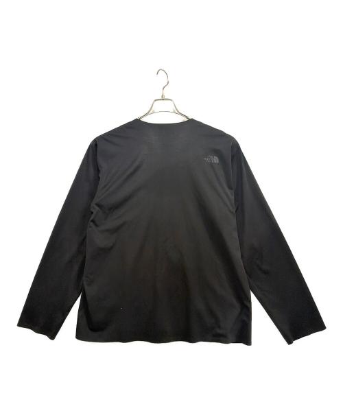 THE NORTH FACE（ザ ノース フェイス）THE NORTH FACE (ザ ノース フェイス) 薄手カーディガン ブラック サイズ:Lの古着・服飾アイテム