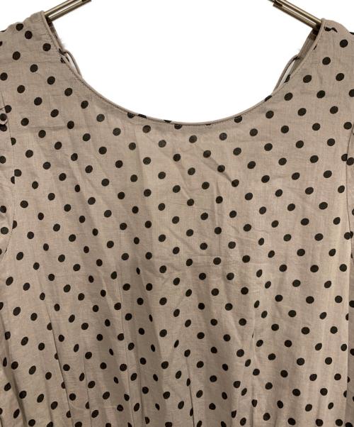 ne quittez pas（ヌキテパ）ne quittez pas (ヌキテパ) 長袖ワンピース ブラウン サイズ:-の古着・服飾アイテム