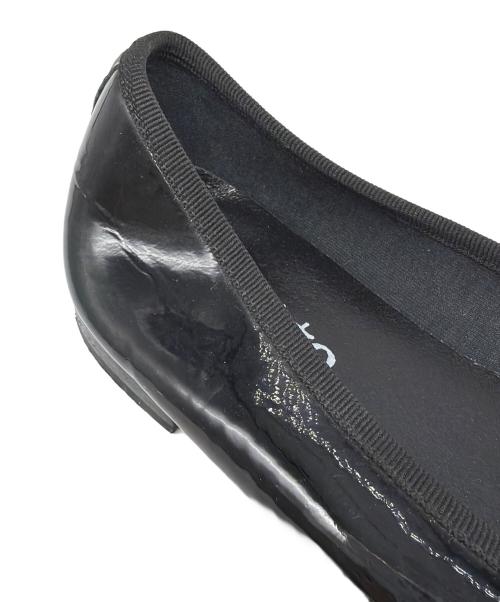 repetto（レペット）Repetto (レペット) エナメルパンプス ブラック サイズ:37　1/2の古着・服飾アイテム