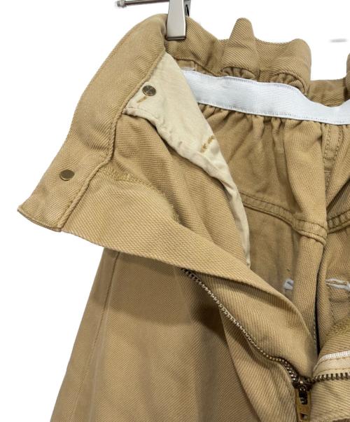 Sea Room lynn（シールームリン）Sea Room Lynn (シールームリン) ワイドデニムパンツ ベージュ サイズ:23 未使用品の古着・服飾アイテム