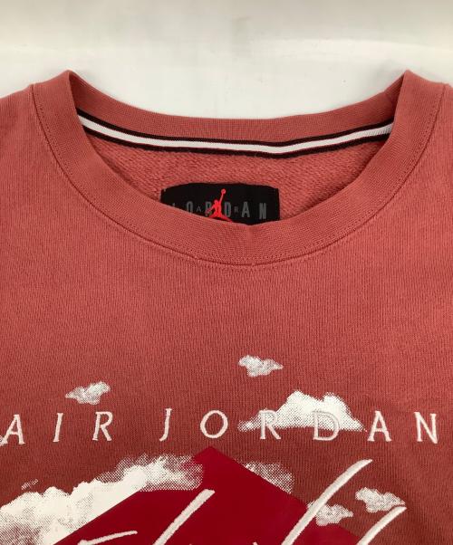 JORDAN（ジョーダン）JORDAN (ジョーダン) クルーネックスウェット レッド サイズ:XLの古着・服飾アイテム