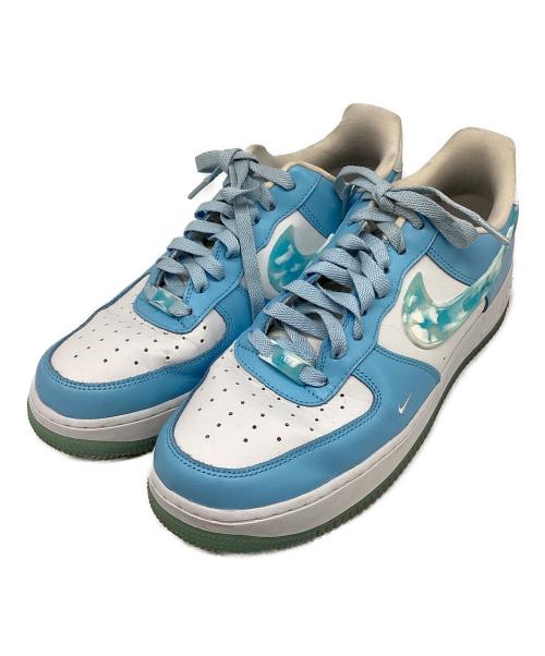 NIKE（ナイキ）NIKE (ナイキ) ローカットスニーカー ホワイト×スカイブルー サイズ:28.5の古着・服飾アイテム