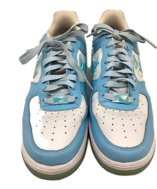 NIKE（ナイキ）NIKE (ナイキ) ローカットスニーカー ホワイト×スカイブルー サイズ:28.5の古着・服飾アイテム