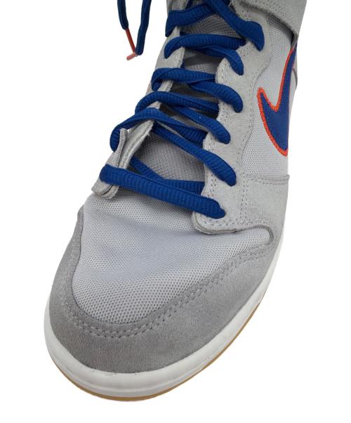 NIKE（ナイキ）NIKE (ナイキ) ハイカットスニーカー グレー×ブルー サイズ:27.5の古着・服飾アイテム