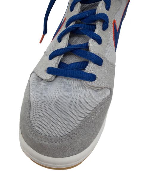NIKE（ナイキ）NIKE (ナイキ) ハイカットスニーカー グレー×ブルー サイズ:27.5の古着・服飾アイテム