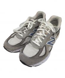 NEW BALANCE（ニューバランス）の古着「ローカットスニーカー」｜グレー×アイボリー