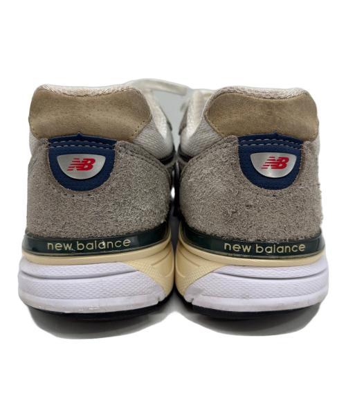 NEW BALANCE（ニューバランス）NEW BALANCE (ニューバランス) ローカットスニーカー グレー×アイボリー サイズ:27.5CMの古着・服飾アイテム