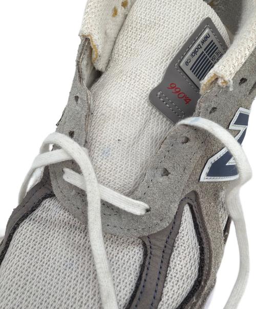 NEW BALANCE（ニューバランス）NEW BALANCE (ニューバランス) ローカットスニーカー グレー×アイボリー サイズ:27.5CMの古着・服飾アイテム