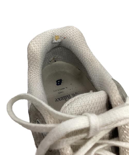 NEW BALANCE（ニューバランス）NEW BALANCE (ニューバランス) ローカットスニーカー グレー×アイボリー サイズ:27.5CMの古着・服飾アイテム