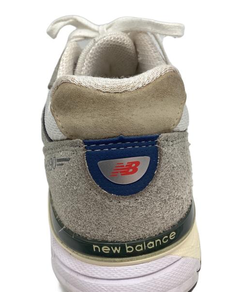 NEW BALANCE（ニューバランス）NEW BALANCE (ニューバランス) ローカットスニーカー グレー×アイボリー サイズ:27.5CMの古着・服飾アイテム