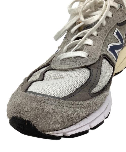 NEW BALANCE（ニューバランス）NEW BALANCE (ニューバランス) ローカットスニーカー グレー×アイボリー サイズ:27.5CMの古着・服飾アイテム