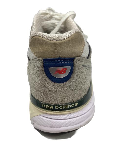 NEW BALANCE（ニューバランス）NEW BALANCE (ニューバランス) ローカットスニーカー グレー×アイボリー サイズ:27.5CMの古着・服飾アイテム