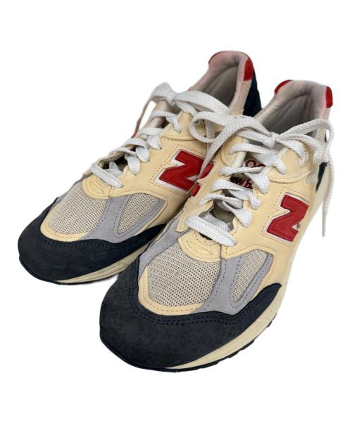 NEW BALANCE（ニューバランス）NEW BALANCE (ニューバランス) ローカットスニーカー アイボリー サイズ:27.5㎝の古着・服飾アイテム