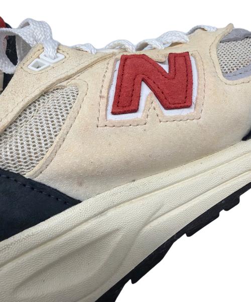NEW BALANCE（ニューバランス）NEW BALANCE (ニューバランス) ローカットスニーカー アイボリー サイズ:27.5㎝の古着・服飾アイテム
