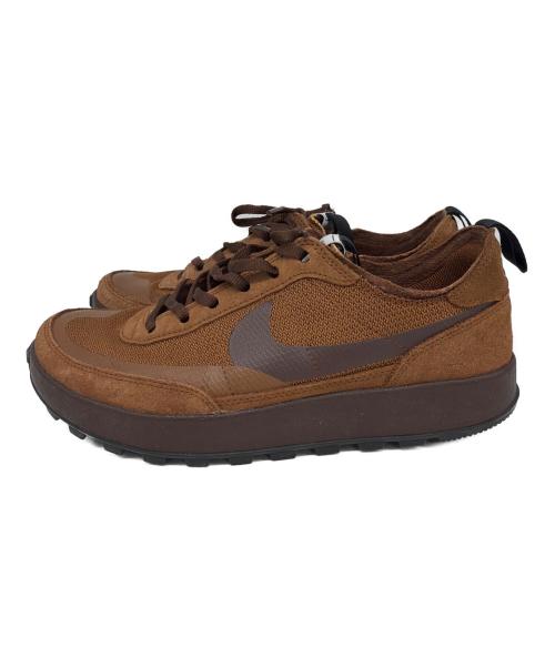 NIKE（ナイキ）NIKE (ナイキ) ローカットスニーカー ブラウン サイズ:27cmの古着・服飾アイテム